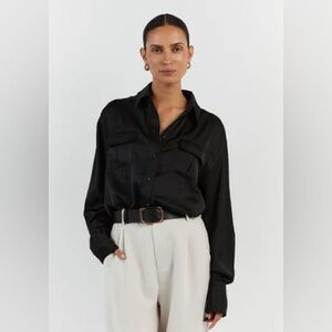 DISSH Rue Black Long Sleeve Shirt